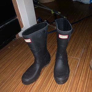 Hunter rain boots
